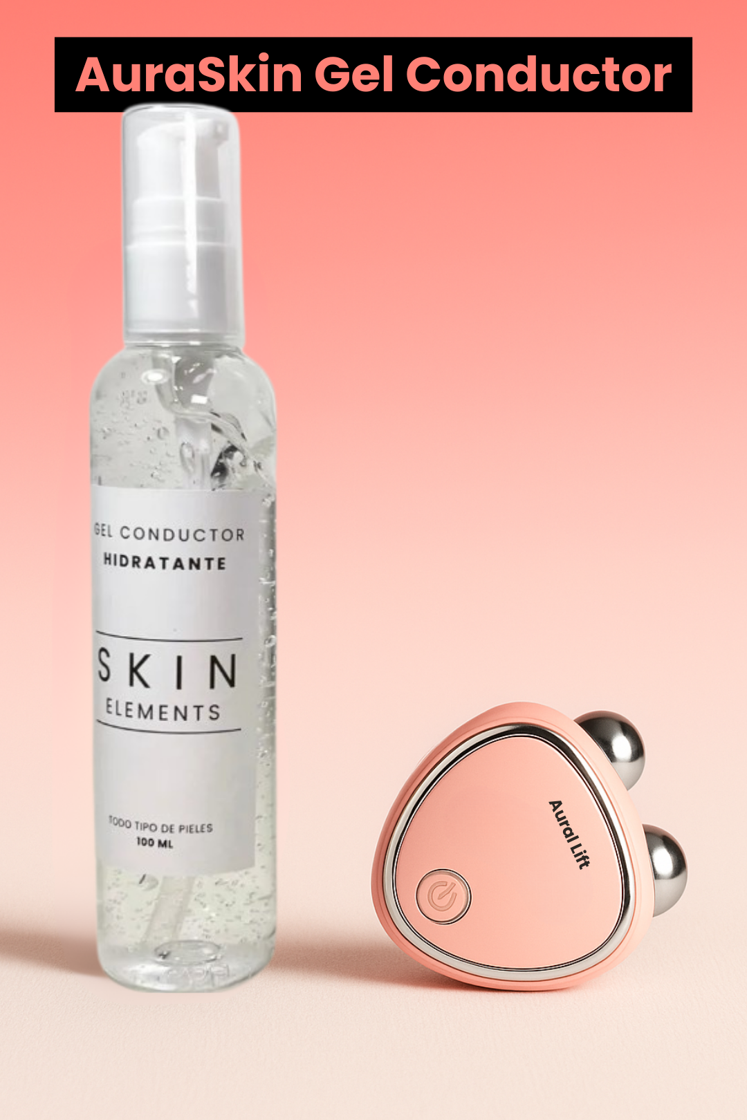 Gel Conductor Hidratante AuralSkin® – 100 ml