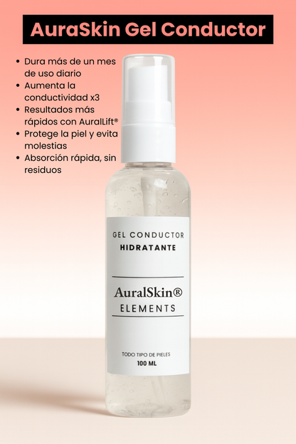 Gel Conductor Hidratante AuralSkin® – 100 ml