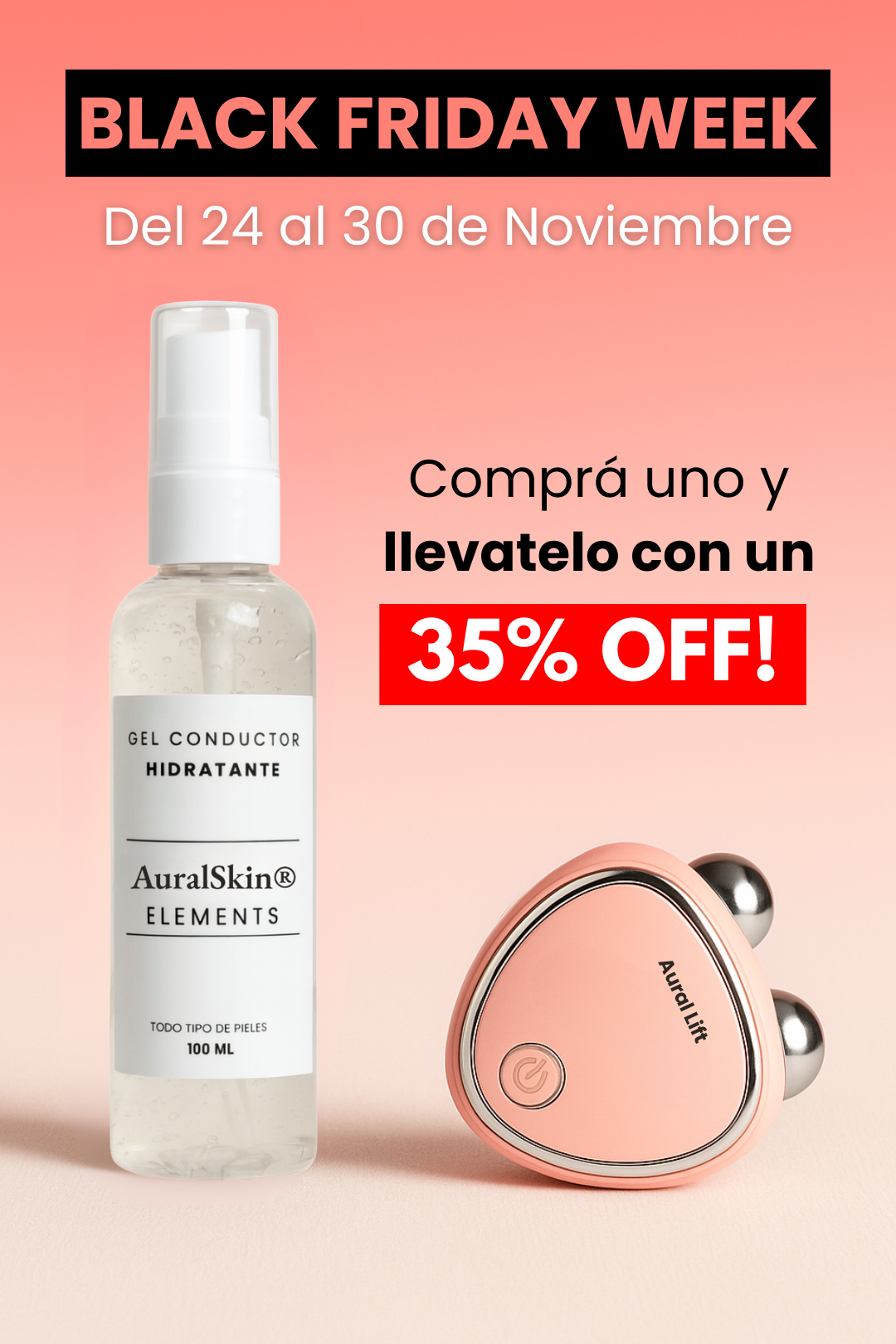 AuralLift® — Tu Lifting Facial en Casa
